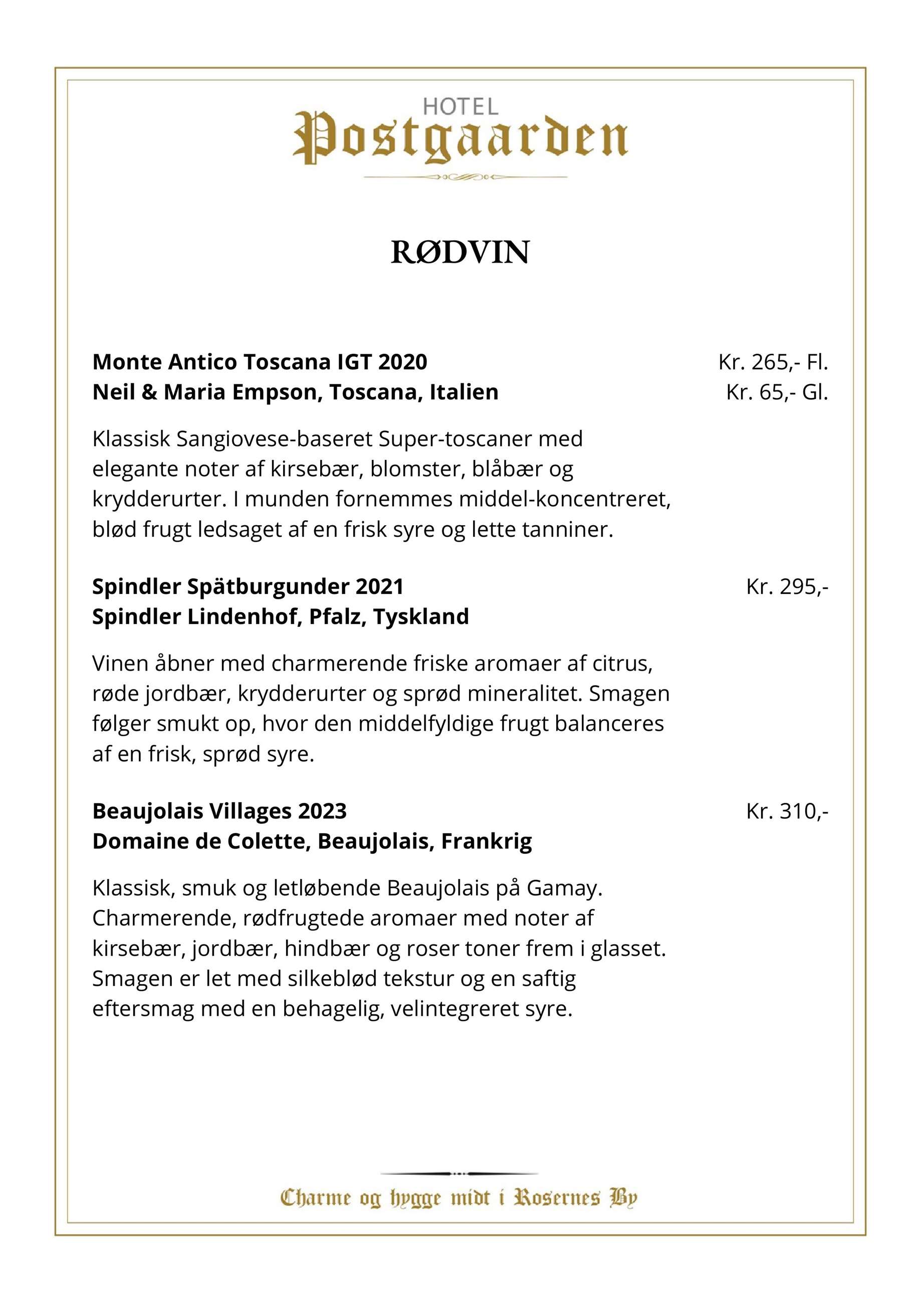 hotel postgaarden aften - drikkevarer kort 2025.pdf-images-5